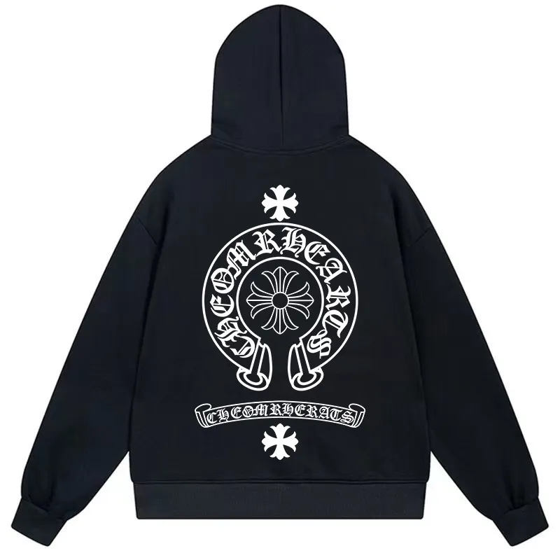 E 95 Chrome Hearts/ 🚩 Quality Colour：Black White Size: S M L XL